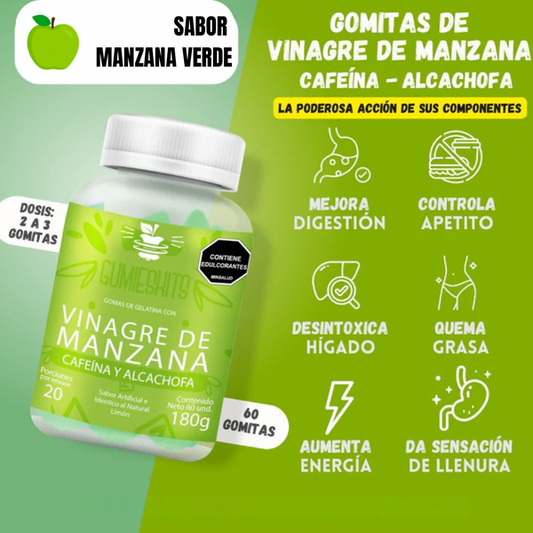 GomiLine™ Gomitas De Vinagre De Manzana