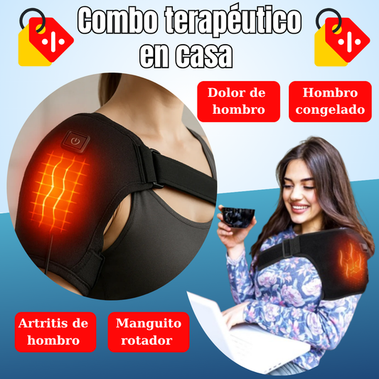 Hombrera Terapéutica + Masajeador